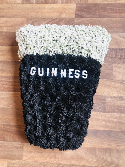 Pint of Guinness - A Pint Of Guinness. This Tribute can be made to your choice of Pint.