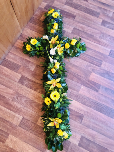 Textured Cross - Country Style Cross 120cm  SYM-330