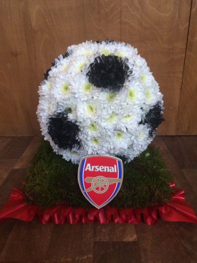 Football - This Tribute can be made to suit your preference of Team and Colour.