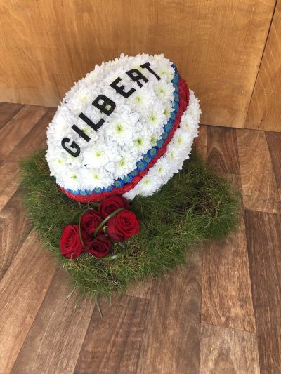 England Rugby Ball - England Rugby Ball. This can be made in your choice of team or colours