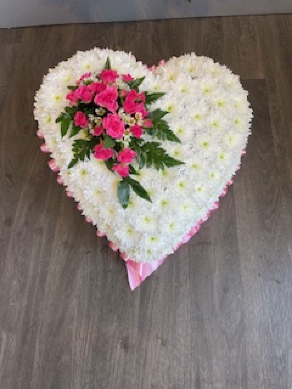 Based Heart with Pink detail